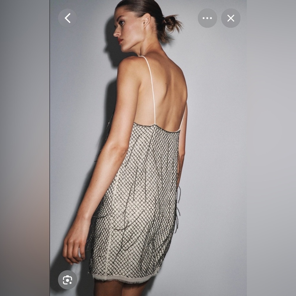 🔥🔥Zara beaded ZW collection dress - Picture 2 of 7